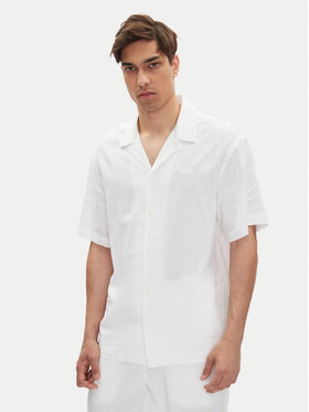 Emporio Armani Emporio Armani Marškiniai EM000593 AF12356 U0002 Balta Regular Fit