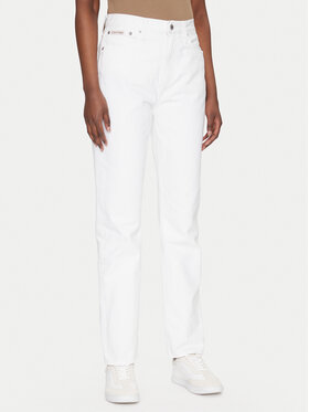 Calvin Klein Jeans Calvin Klein Jeans Traperice Authentic J20J225136 Bijela Straight Fit