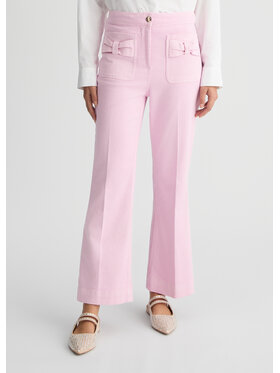 Liu Jo Liu Jo Pantalone da abito CA5377T1819X0661 Rosa Regular Fit