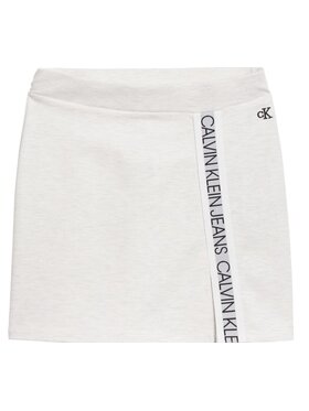 Calvin Klein Jeans Calvin Klein Jeans Spódnica IG0IG00951 P34 Szary Regular Fit