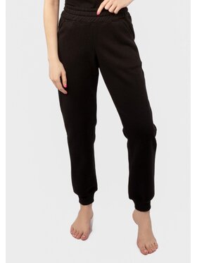 DKaren Sport DKaren Sport Spodnie materiałowe DK-K-P3 Czarny Classic Fit