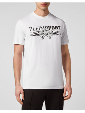 Plein Sport Plein Sport T-Shirt 1059 Biały Regular Fit