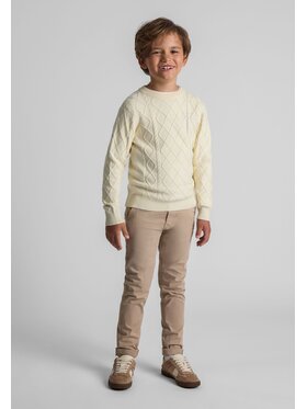 minoti minoti Sweter 27KNIT48 Écru Regular Fit