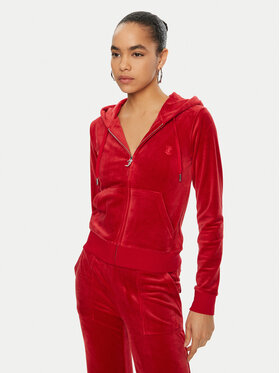 Juicy Couture Juicy Couture Світшот Robertson JCAP176 Червоний Slim Fit