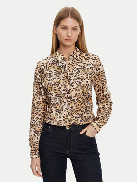Guess Guess Koszula W5GH83 WH5N2 Kolorowy Regular Fit