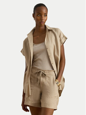 LAUREN RALPH LAUREN LAUREN RALPH LAUREN Πουκάμισο 200699152052 Μπεζ Relaxed Fit