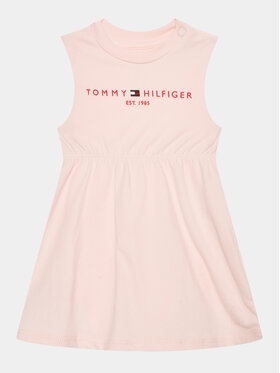 Tommy Hilfiger Tommy Hilfiger Sukienka codzienna KN0KN01625 Różowy Regular Fit