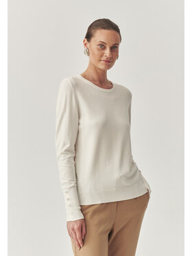 TATUUM Tatuum Sweter NICA Écru Fitted Fit