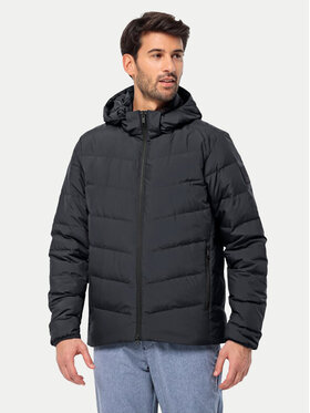 Jack Wolfskin Jack Wolfskin Μπουφάν πουπουλένιο Colonius 1207431 Μαύρο Regular Fit