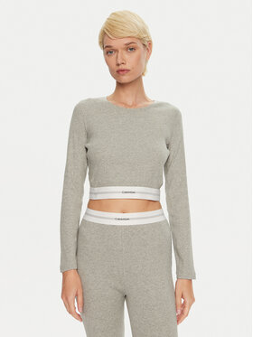 Calvin Klein Underwear Calvin Klein Underwear Блузка 000QS7217E Сірий Slim Fit