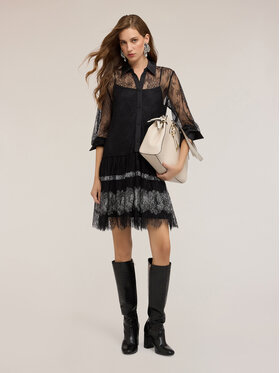 Motivi Motivi Vestito da giorno 7010Q003408N033 Nero Regular Fit