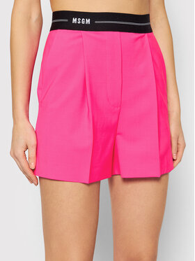 MSGM MSGM Kratke hlače 3241MDB16 227104 Ružičasta Regular Fit