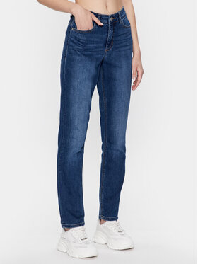 ICHI ICHI Jeans hlače 20116473 Modra Slim Fit