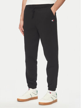 Tommy Jeans Tommy Jeans Спортивні штани Badge DM0DM20276 Чорний Regular Fit