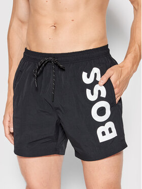 Boss Boss Plavecké šortky Octopus 50469602 Černá Regular Fit