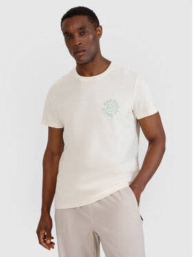 4F 4F T-shirt 4FWSS25TTSHM1980-11S Bianco Regular Fit