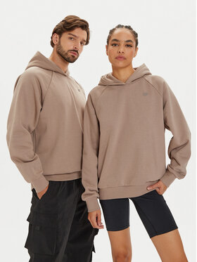 4F 4F Pulóver Unisex 4FWAW24TSWSU1314 Barna Loose Fit