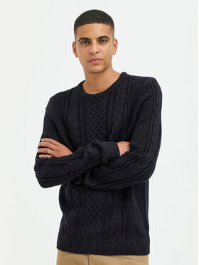 Blend Blend Πουλόβερ 20717439 Μαύρο Regular Fit