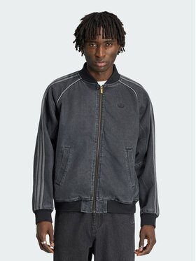 adidas adidas Jeansjacke Sst Denim Track Top IB6948 Grau Regular Fit