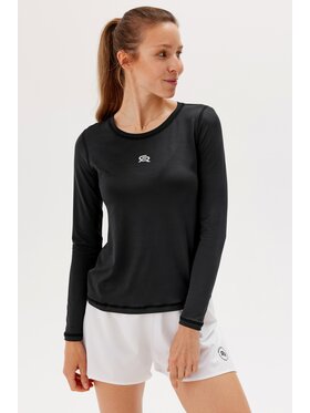 ROUGH RADICAL ROUGH RADICAL Koszulka techniczna QUALITY LS Czarny Slim Fit