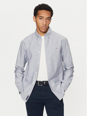 Tommy Jeans Tommy Jeans Ing Oxford DM0DM20667 Kék Regular Fit