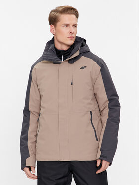 4F 4F Skijacke 4FAW23TTJAM347 Grau Regular Fit