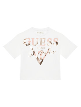 Guess Guess Tričko J6GI27 K8HM4 Biela Relaxed Fit