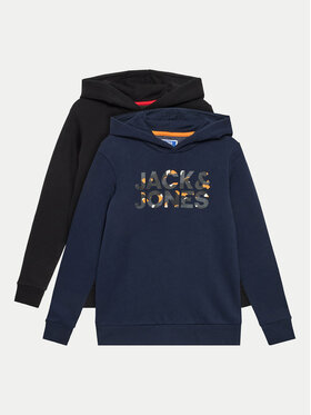 Jack & Jones Junior Jack & Jones Junior Set di felpe Ramp 12222554 Nero Regular Fit
