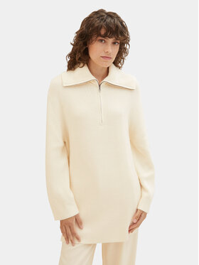 Tom Tailor Tom Tailor Megztinis 1037787 Écru Regular Fit