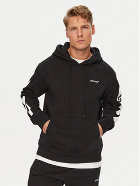 Off-White Off-White Bluză OMBB097S22FLE0091001 Negru Regular Fit