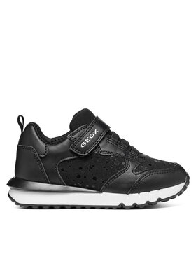 Geox Geox Tenisice J Fastics Girl J46GZB 0BCBL C9999 S Crna
