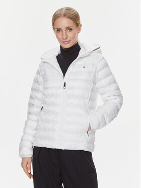 Tommy Hilfiger Tommy Hilfiger Daunenjacke WW0WW38927 Weiß Regular Fit