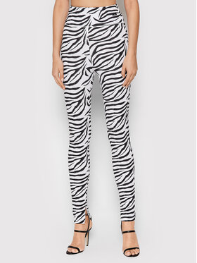 ROTATE ROTATE Colanți Elodie RT925 Alb Slim Fit