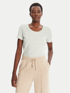 EA7 Emporio Armani EA7 Emporio Armani T-Shirt 7W000094 AF10373 U9060 Błękitny Slim Fit
