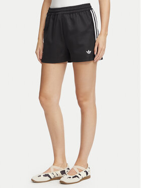 adidas adidas Športové kraťasy Lace 3 Stripes LG4267 Čierna Regular Fit