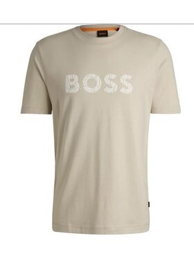 BOSS BOSS T-shirt 50534923 10262528 271 Beige Regular Fit