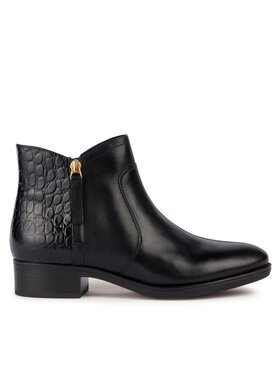 Geox Geox Botine D Felicity D36G1C 04340 C9999 Negru