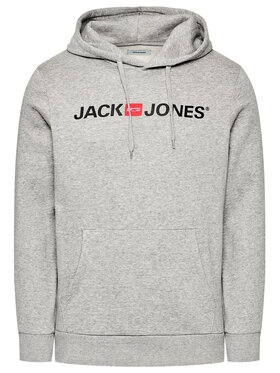 Jack & Jones Jack & Jones Felpa Corp Old Logo 12137054 Grigio Regular Fit
