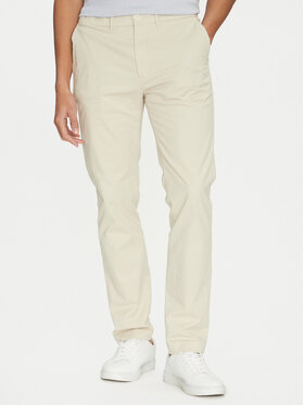 Calvin Klein Calvin Klein Čino bikses Modern Twill K10K113696 Bēšs Slim Fit