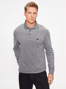Wrangler Wrangler Polo Refined 112341118 Grigio Regular Fit