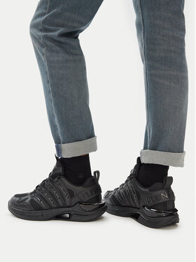 Plein Sport Plein Sport Sneakersy FAES USC0852 STE003N Czarny
