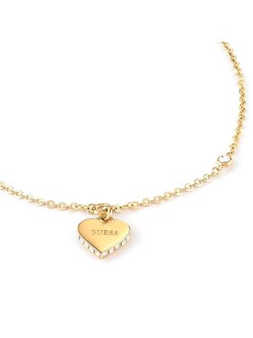 Guess Guess Naszyjnik JUBN02230JW-YG Złoty