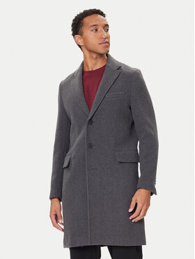 United Colors Of Benetton United Colors Of Benetton Vilnonis paltas 2X59UN05M Pilka Regular Fit