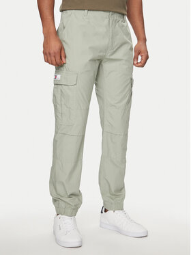 Tommy Jeans Tommy Jeans Jogger nohavice Ethan DM0DM18342 Sivá Regular Fit