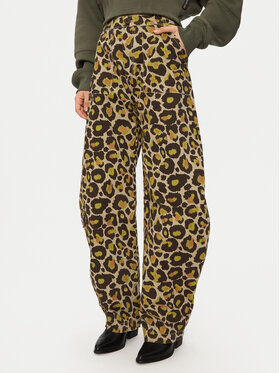 Alpha Industries Alpha Industries Штани карго 148021C Коричневий Loose Fit