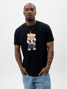 MyStars MyStars T-Shirt 125059 Czarny Regular Fit