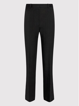 Victoria Victoria Beckham Victoria Victoria Beckham Pantaloni din material 1322WTR003728B Negru Regular Fit