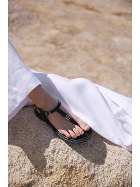 Estro Estro Σαγιονάρες ER00116914 Μαύρο