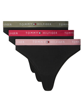 Tommy Hilfiger Tommy Hilfiger Komplet tangic﻿ UW0UW05530 Črna