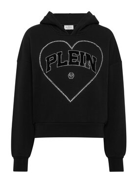 PHILIPP PLEIN PHILIPP PLEIN Mikina 19445 Čierna Regular Fit